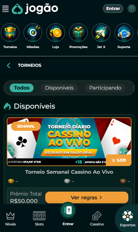 Jogão Cassino